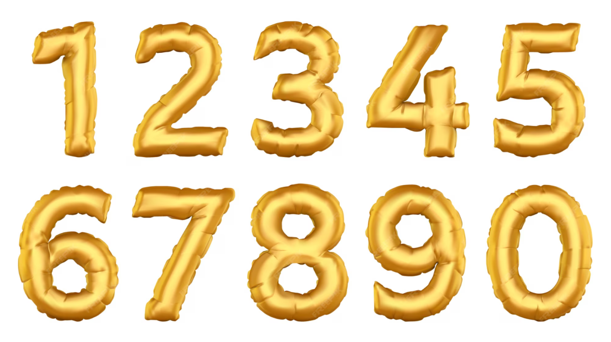 Ballons chiffres
