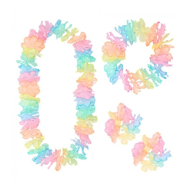 Set Hawaiien Pastel