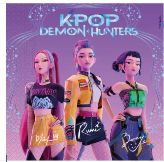 Serviettes KPop Demon Hunters™ 
